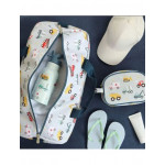 A little lovely company Μικρή Τσάντα προπόνησης-ταξιδιού 46x25εκ - Vehicles TBVEBU01