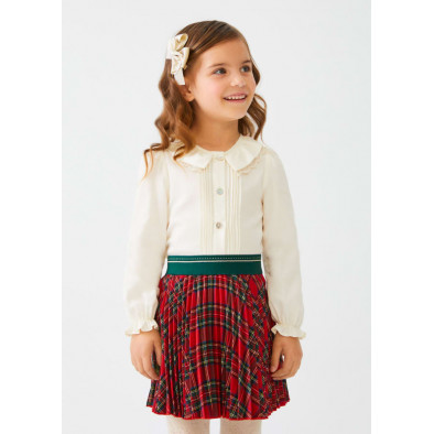 Abel & Lula Πουκαμίσα Ποπλίνα Σατέν  Φίλντισι 12-05642-009