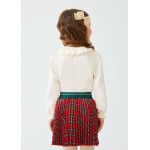 Abel & Lula Πουκαμίσα Ποπλίνα Σατέν  Φίλντισι 12-05642-009