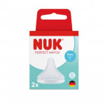 Nuk Θηλή Σιλικόνη Perfect Match 3m+ 2τμχ 124.033 Nuk Θηλή Σιλικόνη Perfect Match 3m+ 2τμχ 124.033