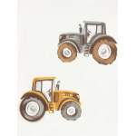 Mayoral Παιδική Μπλούζα Μακρυμάνικη Κρεμ Playtractor 15-02069-039