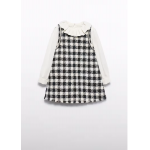 Abel and Lula Φόρεμα pitchi γιακάς βολάν Μαύρο 15-05526-038