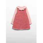 Abel and Lula Φόρεμα pitchi γιακάς βολάν Κόκκινο 15-05526-039