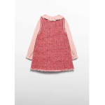 Abel and Lula Φόρεμα pitchi γιακάς βολάν Κόκκινο 15-05526-039