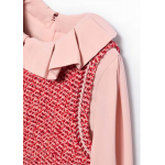 Abel and Lula Φόρεμα pitchi γιακάς βολάν Κόκκινο 15-05526-039