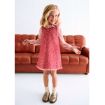 Abel and Lula Φόρεμα pitchi γιακάς βολάν Κόκκινο 15-05526-039