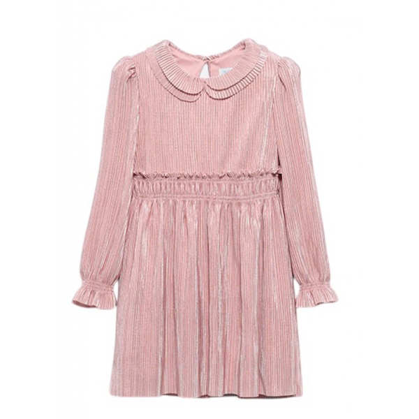 Abel and Lula Παιδικό Φόρεμα Μακρυμάνικο Ροδοπεταλο 15-05530-043