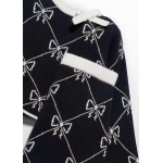 Abel and Lula Πλεκτό σετ φούστα Μαύρο 15-05538-008