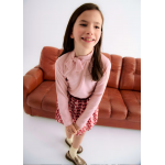 Abel and Lula Μπλούζα γιακάς Ροδοπέταλο15-05607-058