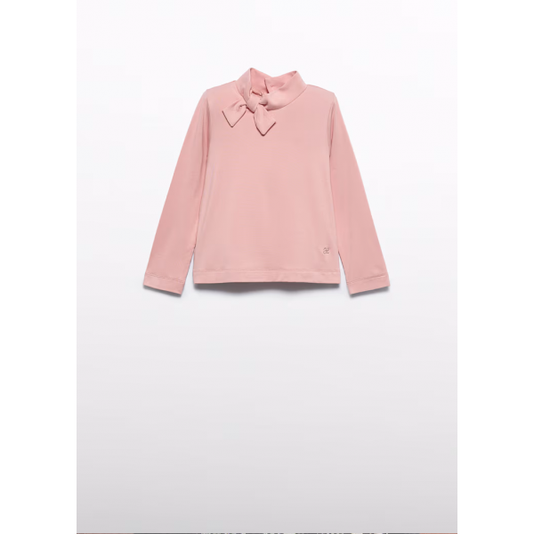 Abel and Lula Μπλούζα γιακάς Ροδοπέταλο15-05607-058