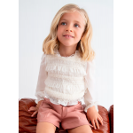 Abel and Lula Μπλούζα γάζα Μπεζ 15-05614-003