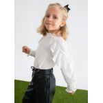 Abel and Lula Μπλούζα βολάν Κρεμ 15-05615-003