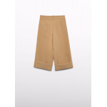 Abel and Lula Παντελόνι ζιπ κιλοτ κρεπ Καμηλό 15-05724-007