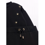 Abel and Lula Σετ μακό λωρίδα σε αντίθεση Μαύρο 15-05730-068