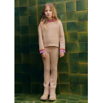 Abel and Lula Σετ παντελόνι πλεκτό καναλέ Καμηλό 15-05732-007