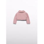 Abel and Lula Ζακέτα πλεκτή γιακάς Ροδοπέταλο 15-05817-011