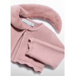 Abel and Lula Ζακέτα πλεκτή γιακάς Ροδοπέταλο 15-05817-011