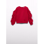 Abel and Lula Φούτερ βολάν με τούλι Κόκκινο 15-05823-002