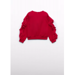 Abel and Lula Φούτερ βολάν με τούλι Κόκκινο 15-05823-002