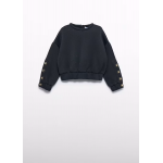 Abel and Lula Φούτερ με στρας Μαύρο 15-05825-008