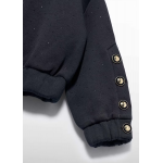 Abel and Lula Φούτερ με στρας Μαύρο 15-05825-008