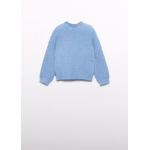 Abel and Lula Ζέρσεΐ γουνάκι Γαλάζιο15-05827-072