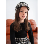 Abel and Lula Ζιβάγκο πλεκτό καναλέ Μαύρο15-05835-084