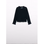 Abel and Lula Ζιβάγκο πλεκτό καναλέ Μαύρο15-05835-084