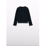 Abel and Lula Ζιβάγκο πλεκτό καναλέ Μαύρο15-05835-084