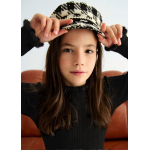 Abel and Lula Ζιβάγκο πλεκτό καναλέ Μαύρο15-05835-084