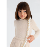 Abel and Lula Ζιβάγκο πλεκτό καναλέ Αμύγδαλο 15-05835-086