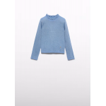 Abel and Lula Ζιβάγκο πλεκτό καναλέ λάμψη Γαλάζιο 15-05836-089