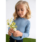 Abel and Lula Ζιβάγκο πλεκτό καναλέ λάμψη Γαλάζιο 15-05836-089