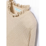 Abel and Lula Ζιβάγκο πλεκτό καναλέ λάμψη Βρώμη χρυσόσκονη 15-05836-090