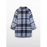 Abel & Lula  Παλτό Καρό γαλάζιο 15-05845-004