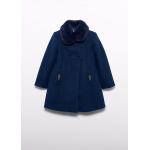 Abel and Lula Παλτό Ναυτικό 15-05846-093