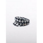 Abel and Lula Καπέλο υφασμάτινο καρό Μαύρο 15-05964-051 