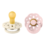Bibs Πιπίλες Boheme Round 2τμχ Latex No1(0-6M) Ivory-Blossom 230107 Bibs Πιπίλες Boheme Round 2τμχ Latex No1(0-6M) Ivory-Blossom 230107