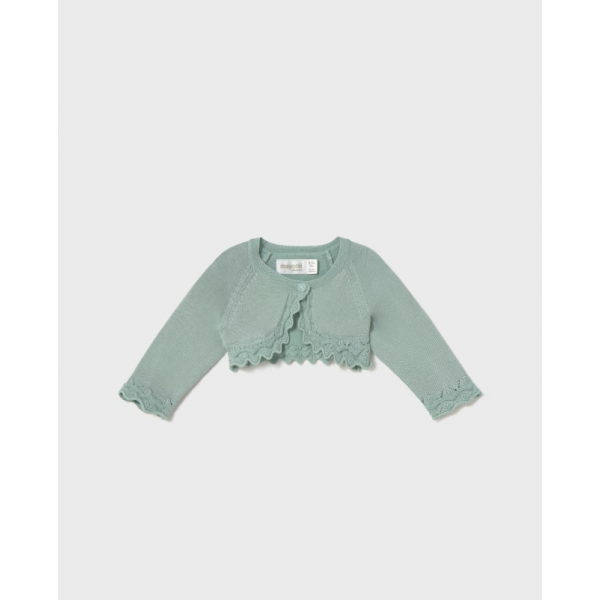 Mayoral Ζακέτα πλακτή βασική μέντα-25-00318-077