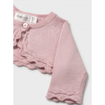 Mayoral Ζακέτα πλεκτή βασική ροζ μπεμπε-25-00318-079 Mayoral Ζακέτα πλεκτή βασική ροζ μπεμπε-25-00318-079