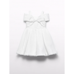 Abel and Lula Φορεμα φιογκος οργαντζα Κρεμ 25-05031-050