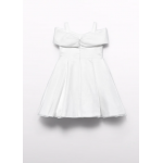 Abel and Lula Φορεμα φιογκος οργαντζα Κρεμ 25-05031-050