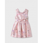 Abel and Lula Φόρεμα μικάδο σταμπωτό ροζ παστελ-25-05079-007