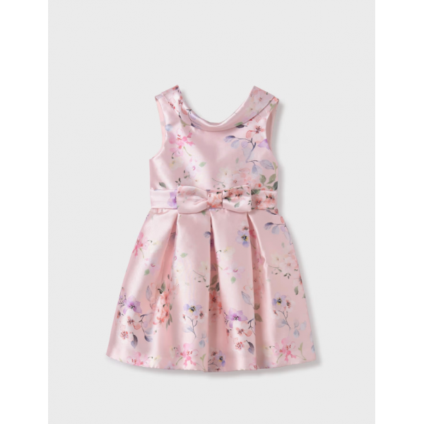 Abel and Lula Φόρεμα μικάδο σταμπωτό ροζ παστελ-25-05079-007