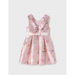 Abel and Lula Φόρεμα μικάδο σταμπωτό ροζ παστελ-25-05079-007