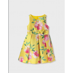Abel and Lula Φόρεμα μικάδο σταμπωτό κίτρινο-25-05093-008
