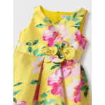 Abel and Lula Φόρεμα μικάδο σταμπωτό κίτρινο-25-05093-008