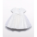 Abel and Lula Φορεμα τούλι κεντημένος φιόγκος Κρεμ 26-05003-003