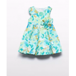 Abel and Lula Φόρεμα στάμπα φλοράλ Πετρόλ 26-05016-009