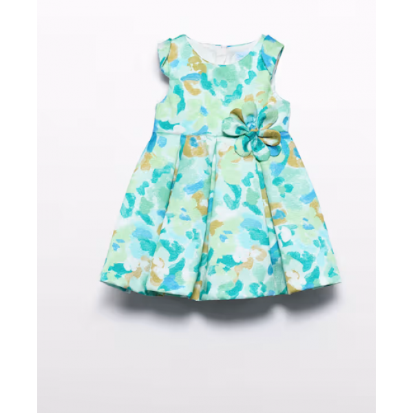 Abel and Lula Φόρεμα στάμπα φλοράλ Πετρόλ 26-05016-009